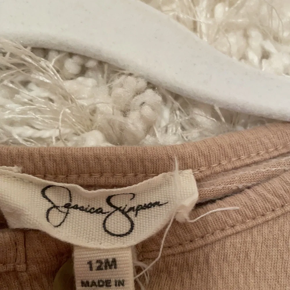 Boho Chic Jessica Simpson Coco Brown Eyelet Romper! Worn one time!
